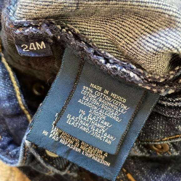 Ralph Lauren Girls Patchwork Skinny Jeans - Picture 8 of 8